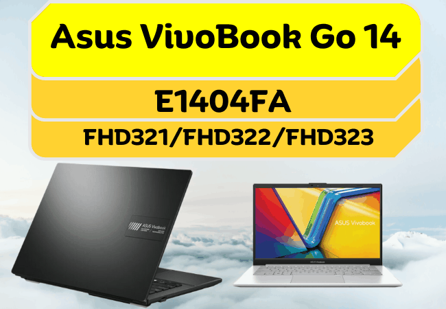 Featured Image Asus Vivobook Go 14 E1404FA-FHD321 FHD322 FHD323